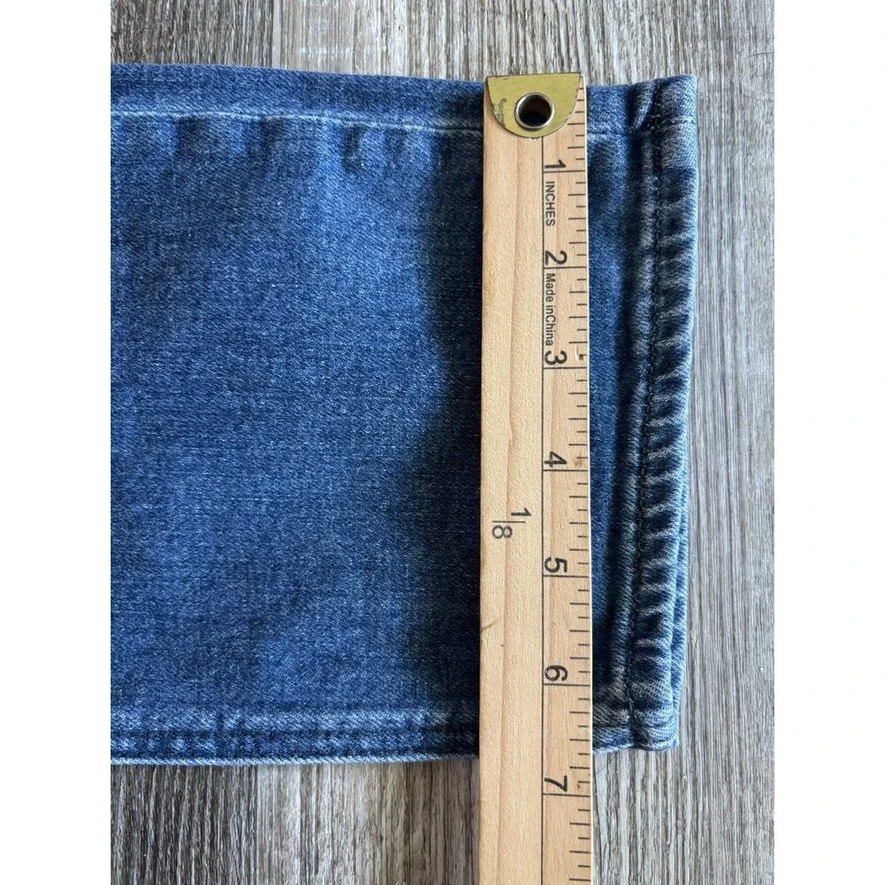 Banana Republic Straight Fit Medium Wash Blue Denim Jeans Men's Size 32 X 34